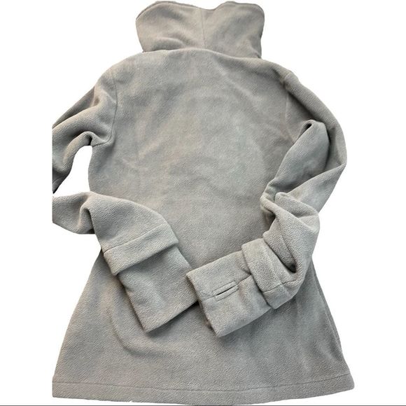 Women's Gray Fleece Jacket - Picture 3 of 14